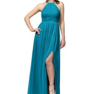 Azazie Kartini Dress with Keyhole Open Back